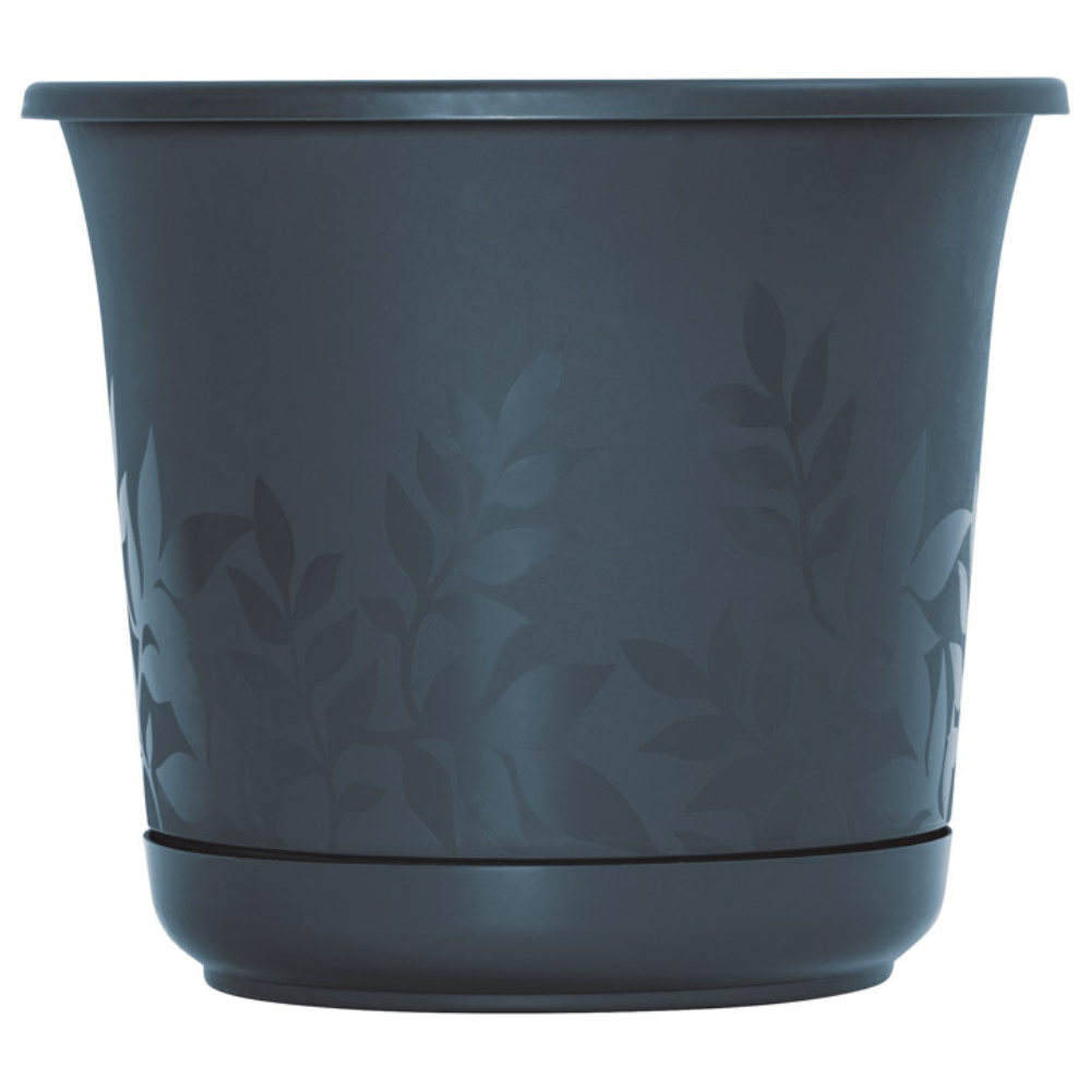 CHẬU CÂY NHỰA BLOEM 15X15CM MÀU THAN