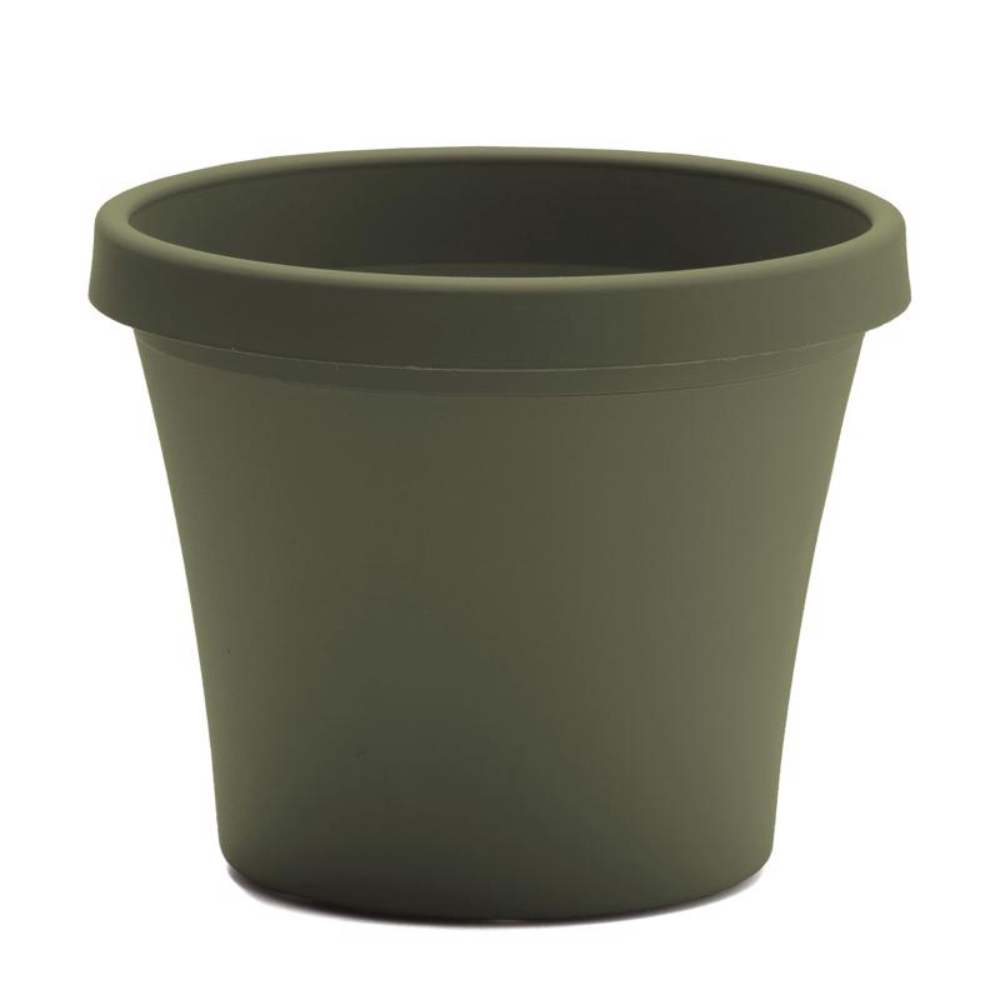 BLOEM CHẬU CÂY NHỰA RESIN MÀU XANH LÁ 17.8X20.3CM