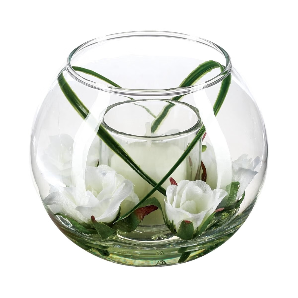 CHẬU TRANG TRÍ KÈM NẾN TEALIGHT 110143