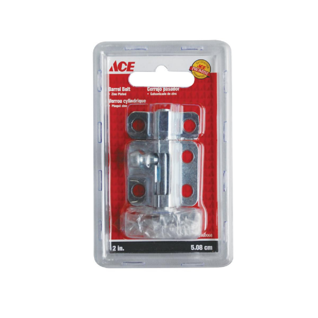 ACE CHỐT CÀI CỬA BẰNG THÉP KÈM VÍT 5.08CM MẠ KẼM