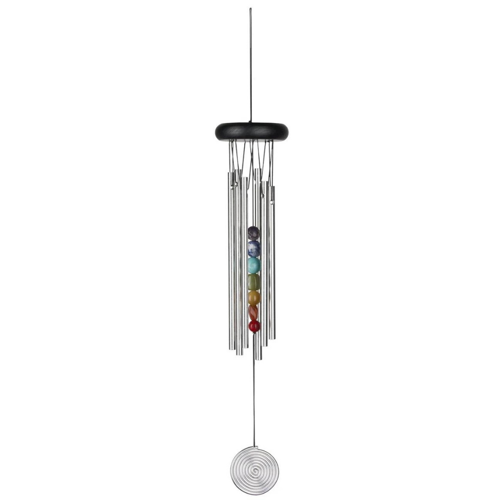CHUÔNG GIÓ WOODSTOCK MARS 43CM BẰNG BẠC