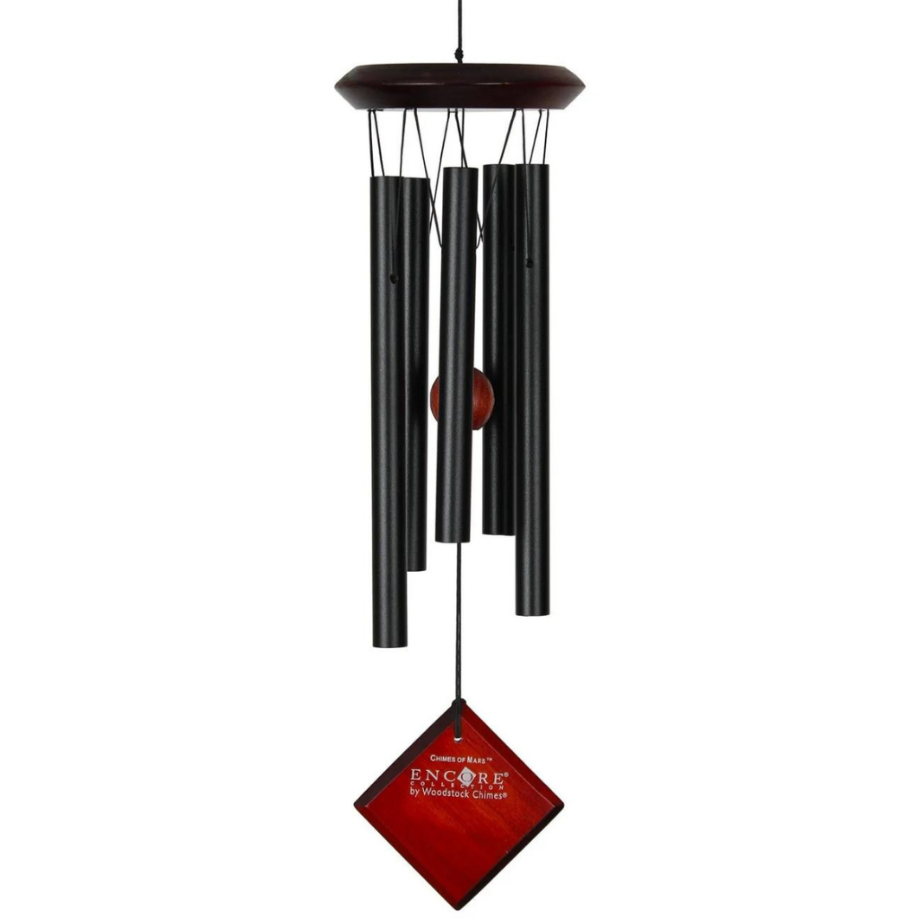 CHUÔNG GIÓ WOODSTOCK MARS 43CM BẰNG ĐỒNG MÀU ĐEN