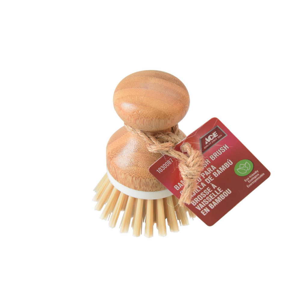 ACE CỌ VỆ SINH CHÉN DĨA TAY CẦM GỖ 9X6.5X6.5CM