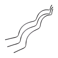 CỌC KIM LOẠI XOẮN ỐC MÀU ĐEN BOND 10CM