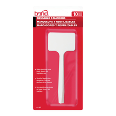 CỌC NHỰA ĐÁNH DẤU MÀU TRẮNG BOND 15.2X5.4CM