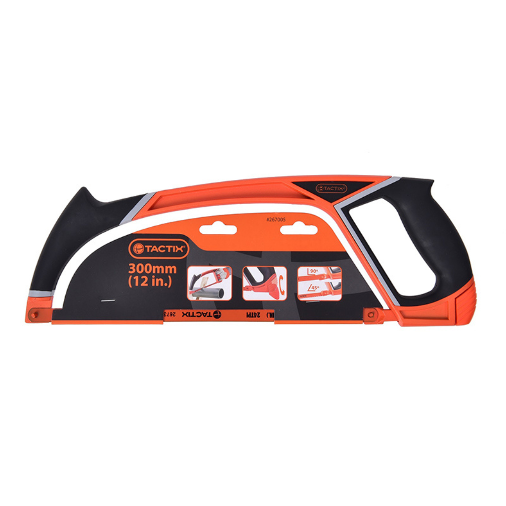 CƯA KHUNG CẦM TAY TACTIX 300MM LƯỠI CƯA LƯỠNG KIM