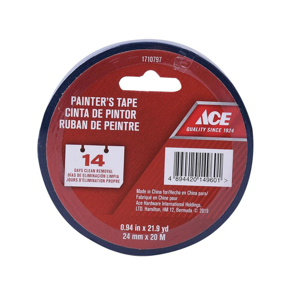 CUỘN BĂNG KEO CHE SƠN 24MM X 20M ACE