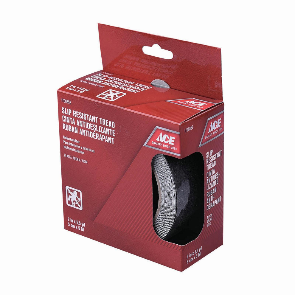 ACE CUỘN BĂNG KEO DÁN CHỐNG TRƯỢT 5CMX5M ĐEN