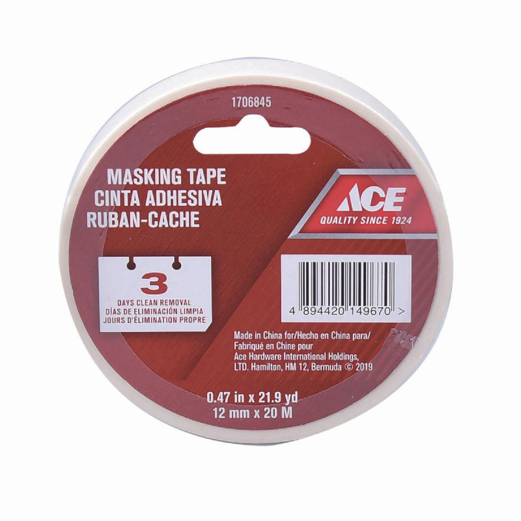 ACE CUỘN BĂNG KEO GIẤY 12MMX20M