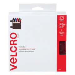 CUỘN ĐAI DÁN 2 MẶT HIỆU VELCRO MÀU ĐỎ 460 X 1.9CM