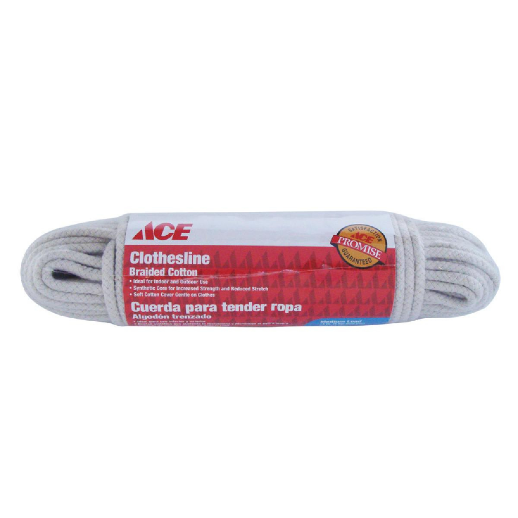 CUỘN DÂY BỆN DÙNG ĐỂ PHƠI ĐỒ ACE 5MMX30M COTTON