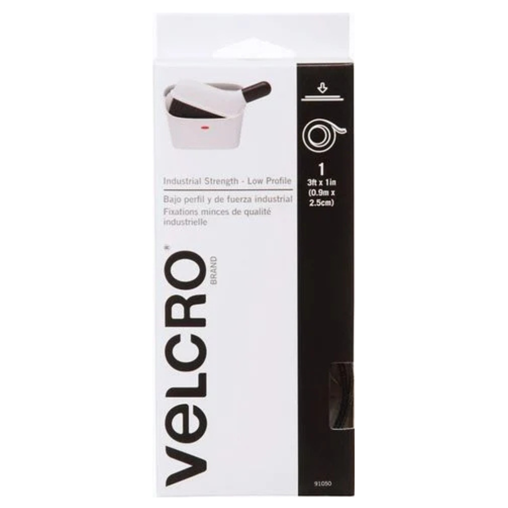CUỘN KHOÁ DÁN 2.5 X 1.9CM HIỆU VELCRO MÀU ĐEN