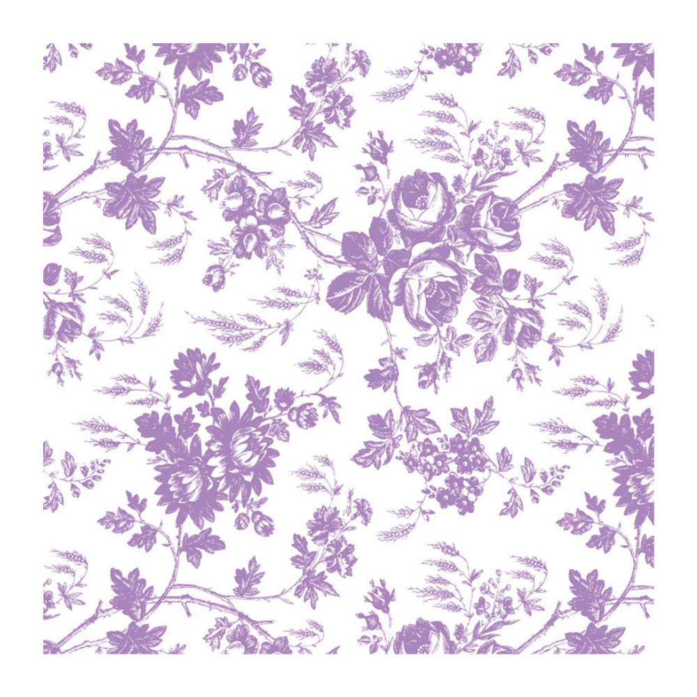 CON-TACT CUỘN NHỰA LÓT KỆ TỦ HOA VĂN TÍM 274X46CM