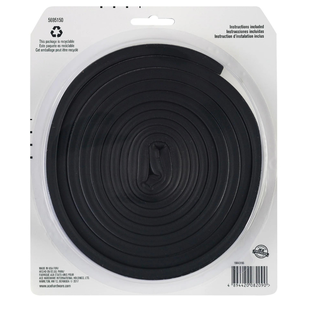 CUỘN RON NẸP VIỀN CỬA Ô TÔ 0.8X305CM ACE CAO SU