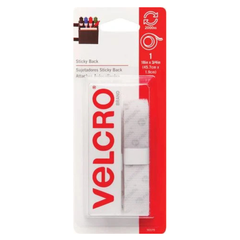 ĐAI DÁN 2 MẶT VELCRO MÀU TRẮNG 45.7 X 1.9CM