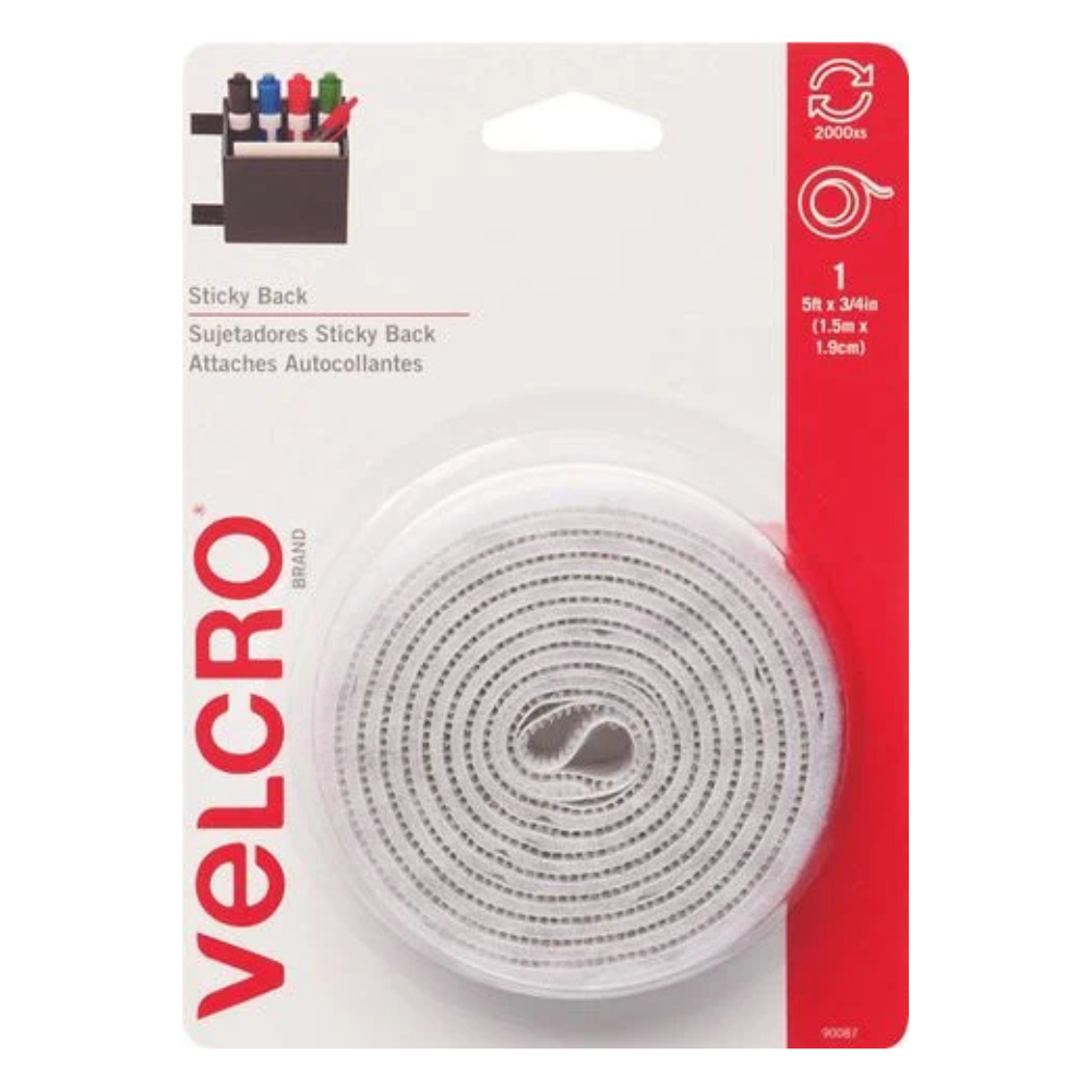 ĐAI DÁN ĐA NĂNG 1.5M X 1.9CM BẰNG NHỰA VELCRO