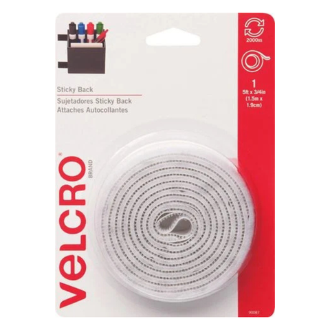 ĐAI DÁN ĐA NĂNG VELCRO 1.5M X 1.9CM TRẮNG
