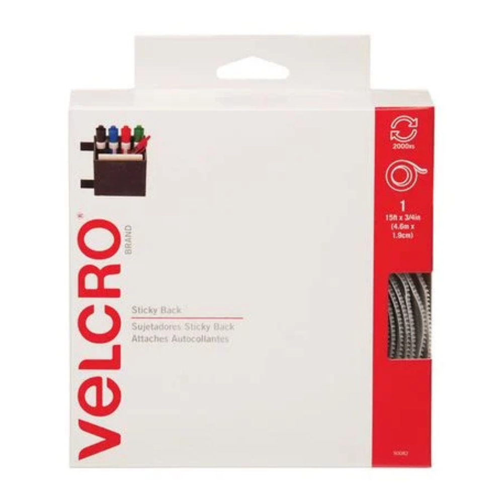 ĐAI DÁN ĐA NĂNG VELCRO 4.57M X 1.9CM TRẮNG