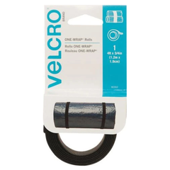 ĐAI DÁN HAI MẶT VELCRO 1.2M X 1.9CM ĐEN