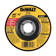 ĐÁ MÀI CẮT KIM LOẠI DEWALT 11CMX2CM NHÔM Ô XÍT