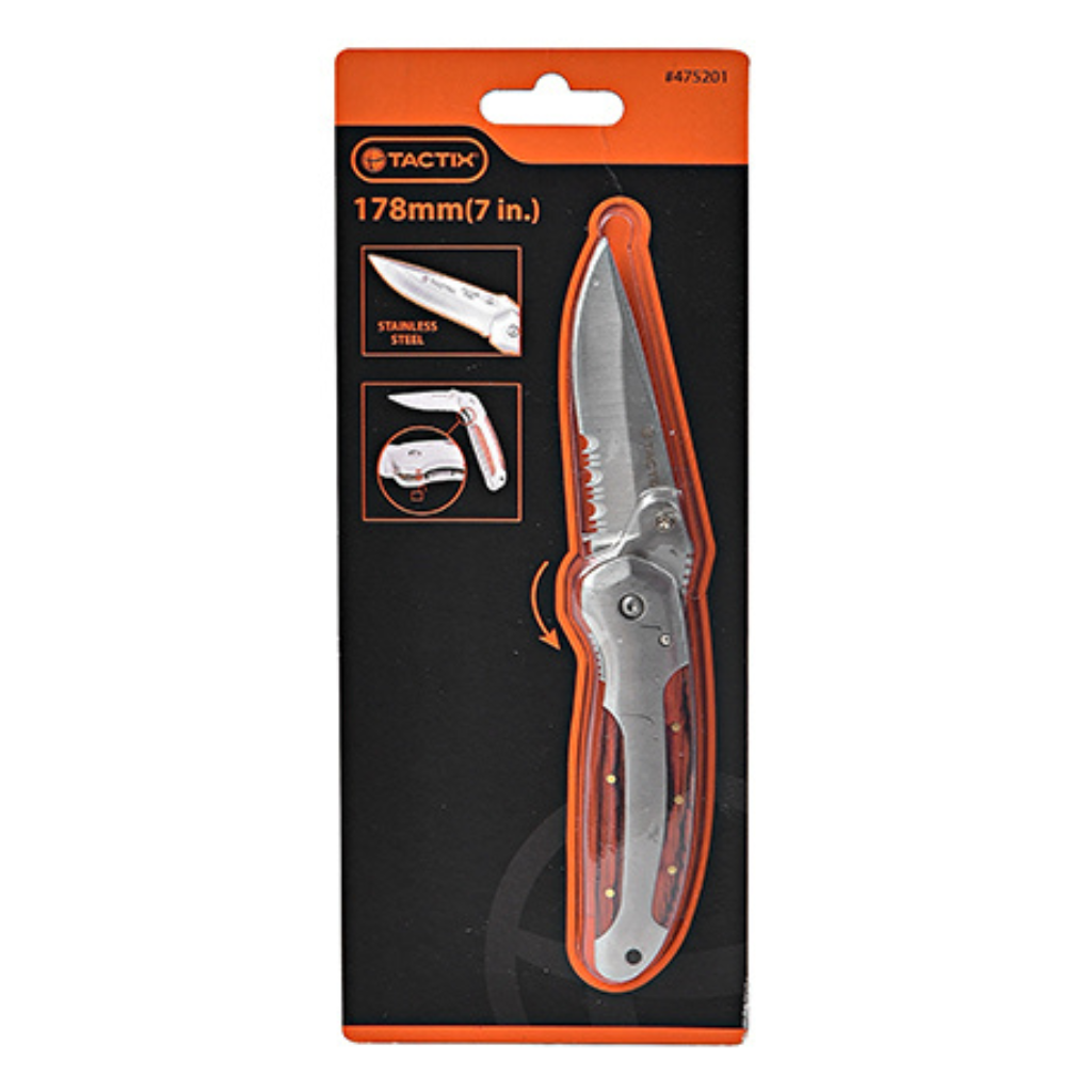 DAO GẤP TACTIX 475201 BẰNG THÉP 178MM