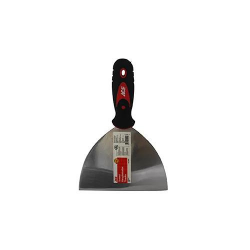 DAO TRÉT THẠCH CAO THÉP CARBON CÁN NHỰA ACE 15CM