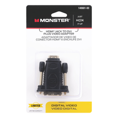 ĐẦU CHUYỂN GIẮC CẮM HDMI SANG ĐẦU CẮM DVI MONSTER