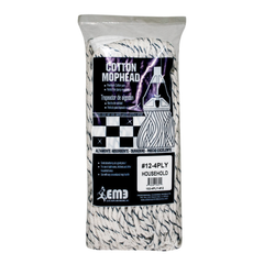 ELITE MOPS AND BROOMS ĐẦU LAU SÀN COTTON 4 LỚP #12