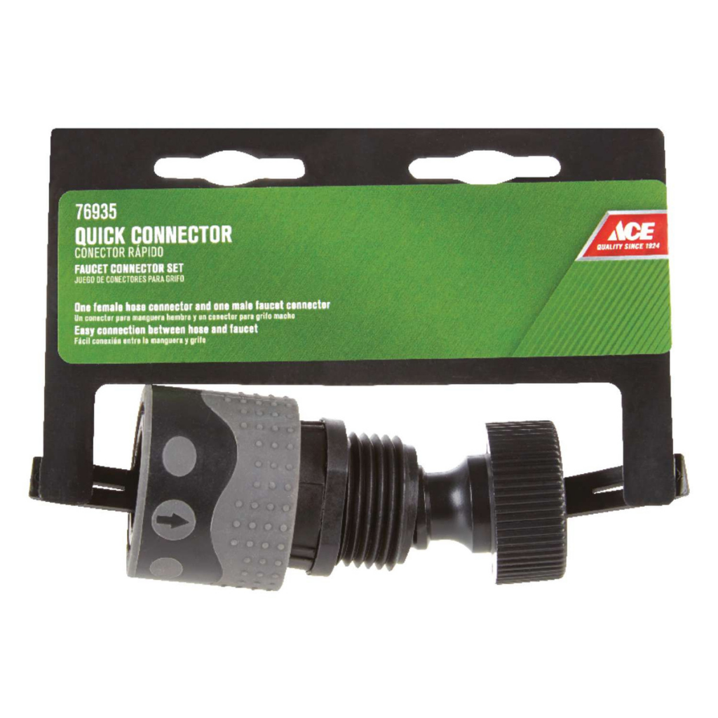 ĐẦU NỐI GIỮA VÒI NƯỚC VÀ ỐNG NƯỚC BẰNG NHỰA ACE