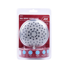 ĐẦU VÒI SEN GẮN TƯỜNG ACE 11CM NHỰA MẠ CROM