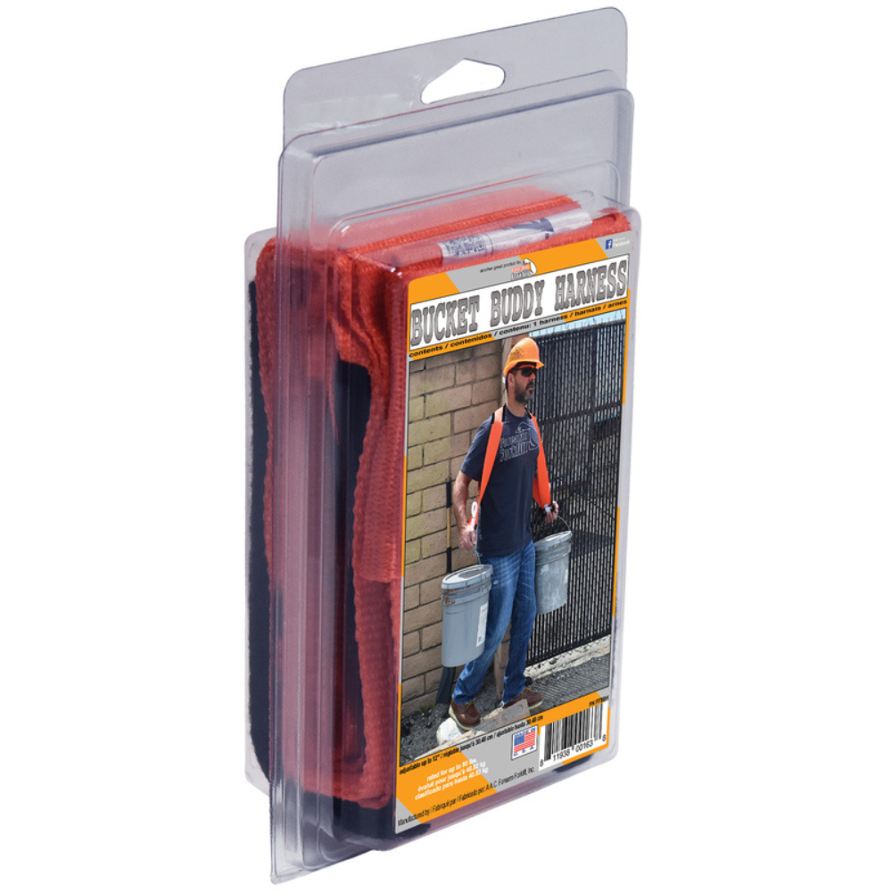 DÂY NÂNG THÙNG FOREARM FORKLIFT CAM/ĐEN 7.6CM