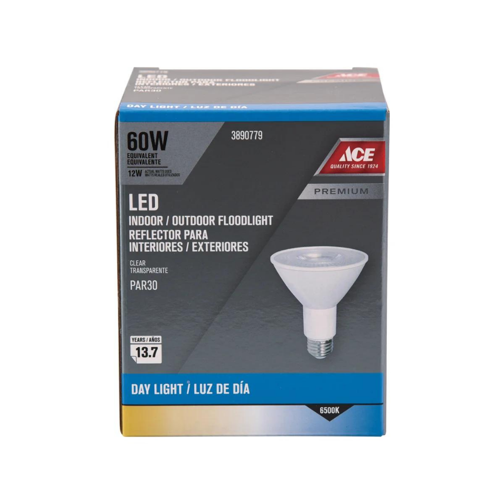 ĐÈN PHA LED PAR30 12W 920LM 100-240V ACE-AS NGÀY