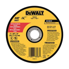 DEWALT ĐĨA CẮT KIM LOẠI 15X2CM NHÔM OXIT