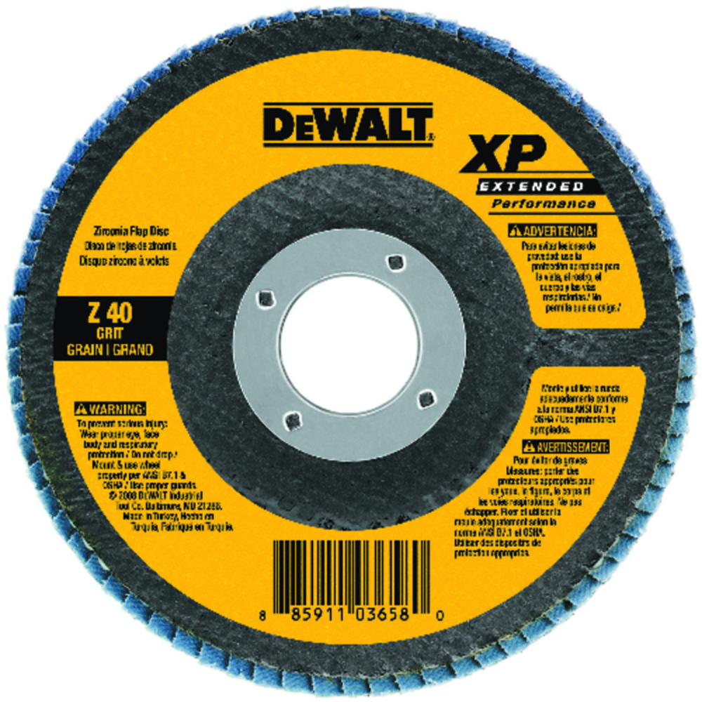 ĐÁ MÀI ĐỘ NHÁM 40 DEWALT 11CM X 2CM