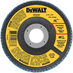DEWALT ĐĨA MÀI ĐỘ NHÁM 40GRIT 11X2.2CM