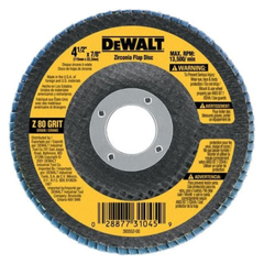 ĐĨA MÀI ĐỘ NHÁM 80GRIT DEWALT 11X2.2CM