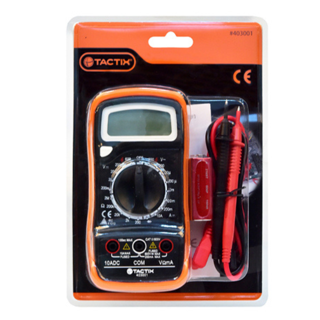 ĐỒNG HỒ ĐO ĐIỆN NĂNG KỸ THUẬT SỐ TACTIX VỎ NHỰA