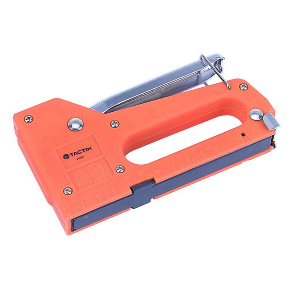 DỤNG CỤ BẤM GHIM CẦM TAY TACTIX BẰNG THÉP BỌC NHỰA