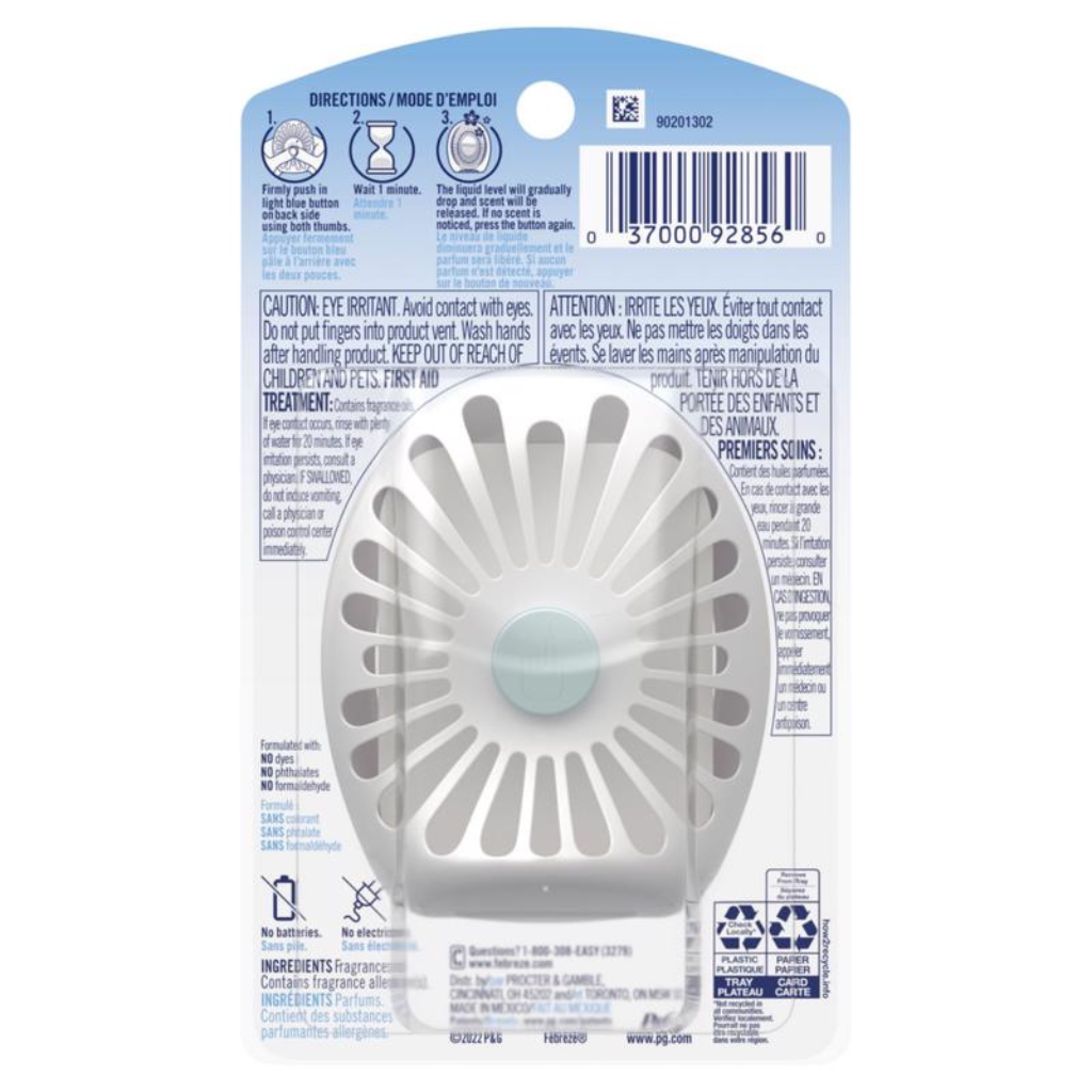FEBREZE DỤNG CỤ KHỬ MÙI 7.5ML HƯƠNG BERRY, BRAMBLE