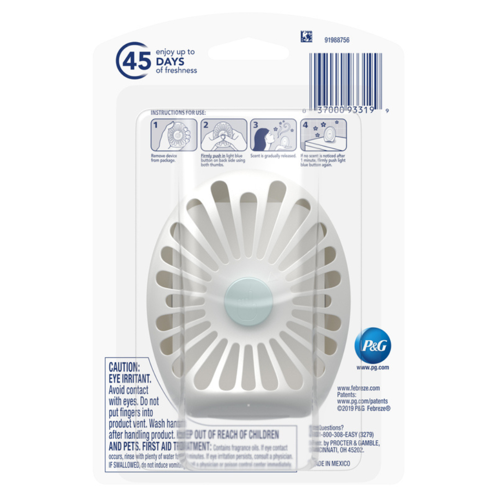FEBREZE DỤNG CỤ KHỬ MÙI 7.5ML HƯƠNG HAWAIIAN ALOHA