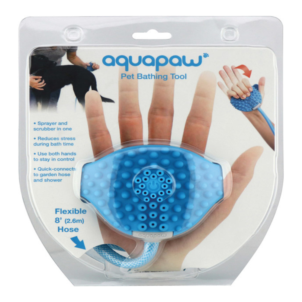 DỤNG CỤ TẮM THÚ CƯNG AQUAPAW XANH DƯƠNG