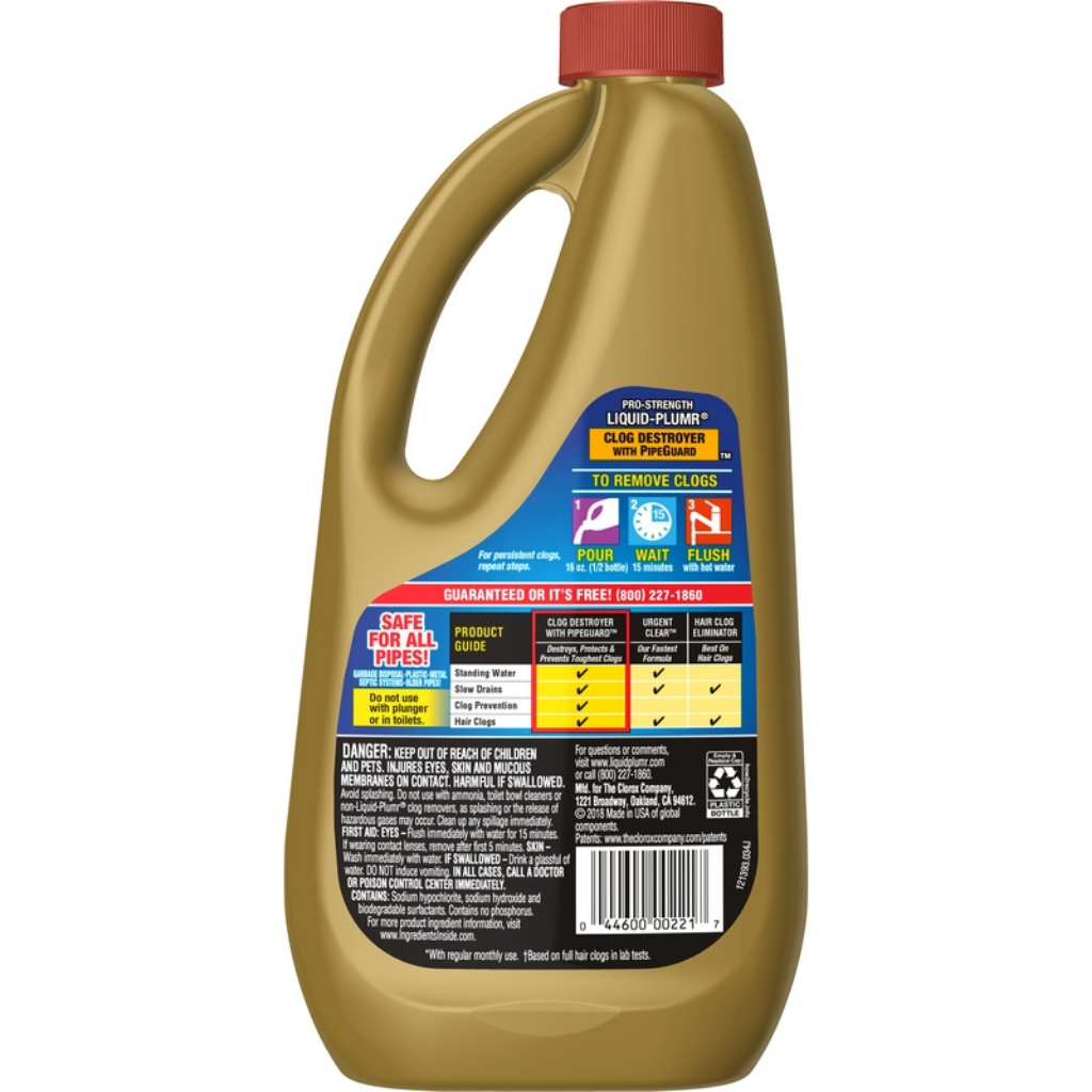 LIQUID-PLUMR DUNG DỊCH THÔNG CỐNG 946ML