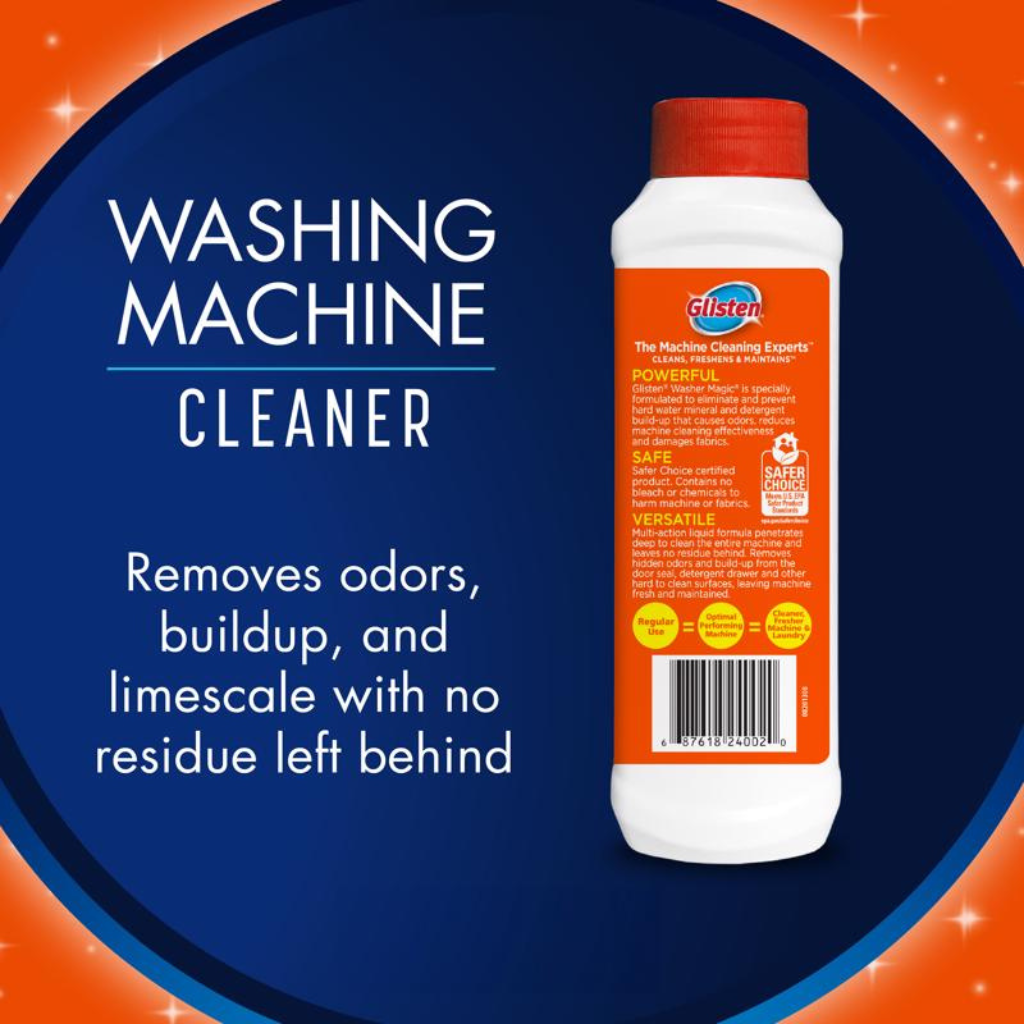 DUNG DỊCH VỆ SINH LỒNG MÁY GIẶT GLISTEN 354ML