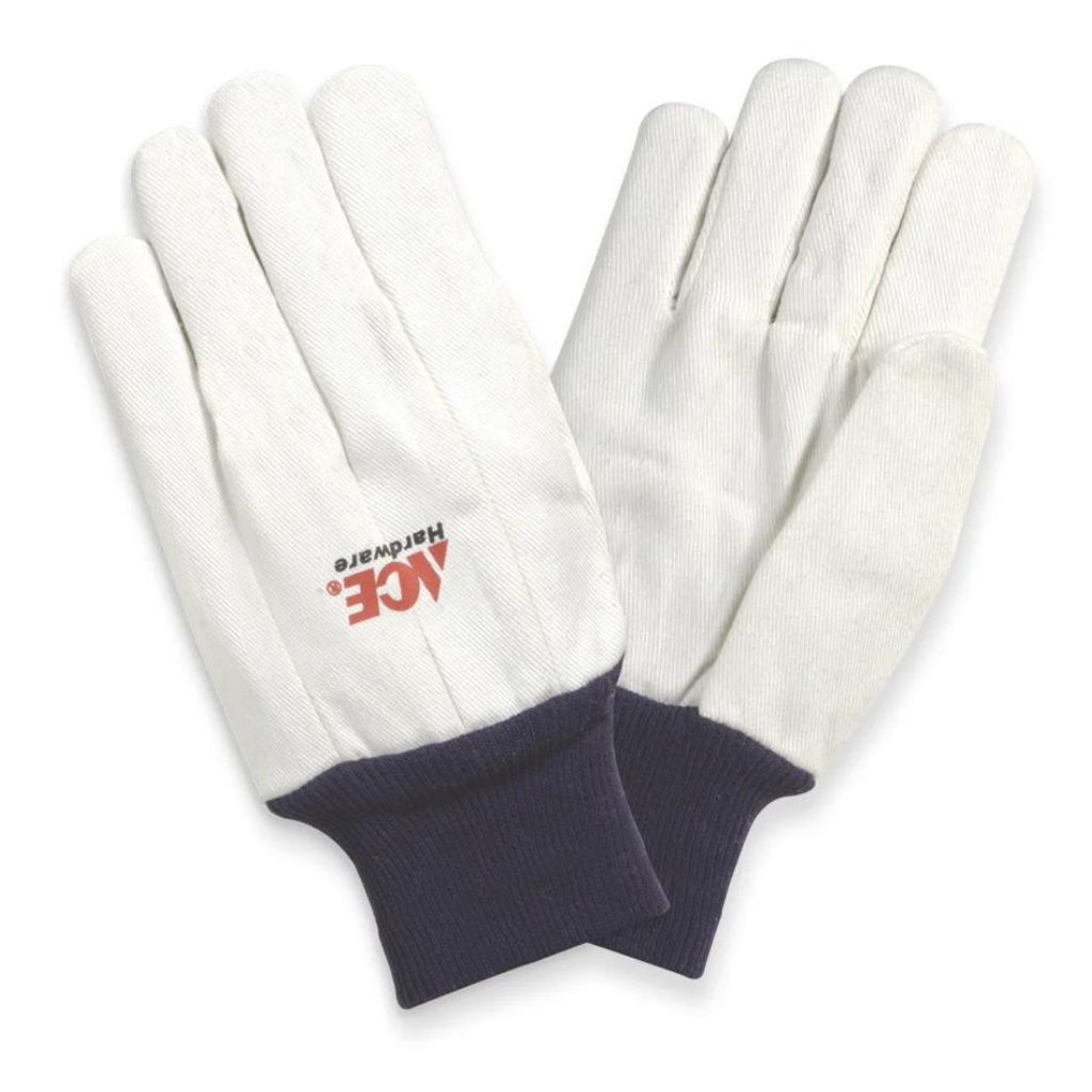 ACE CẶP GĂNG TAY VẢI BỐ PHA COTTON SIZE S