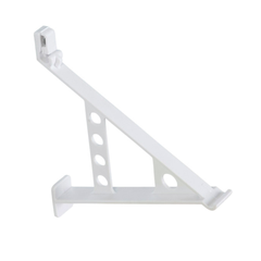 GIÁ ĐỠ KỆ GIÀY THÉP RUBBERMAID TRẮNG 26X30X30CM