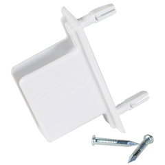 GIÁ ĐỠ KỆ SẮT HIỆU RUBBERMAID TRẮNG 21 X 17 X 3CM