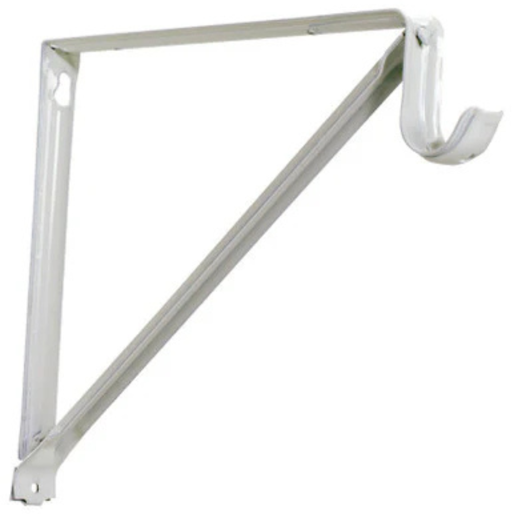 GIÁ THÉP ĐỠ KỆ MÀU TRẮNG KNAPE N VOGT 33CM