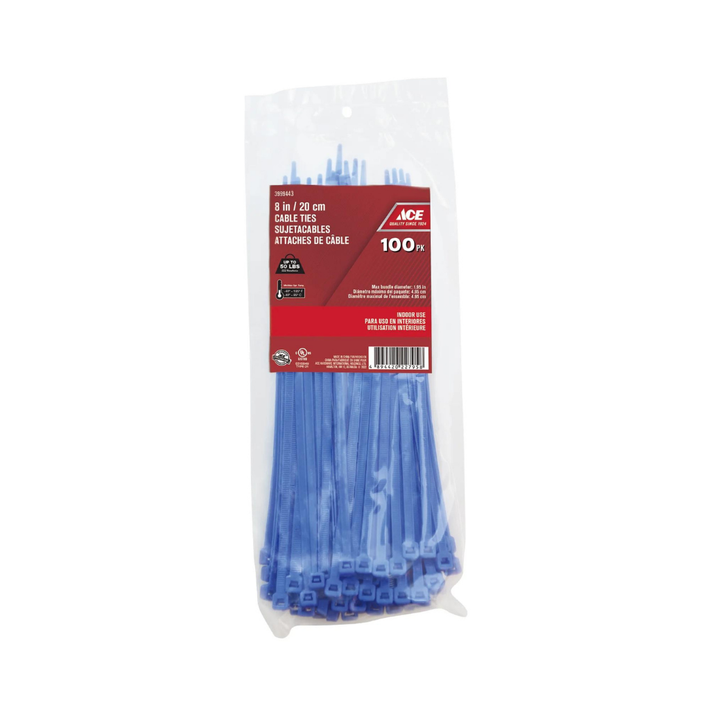 GÓI 100 DÂY RÚT 20.31CM BẰNG NHỰA ACE