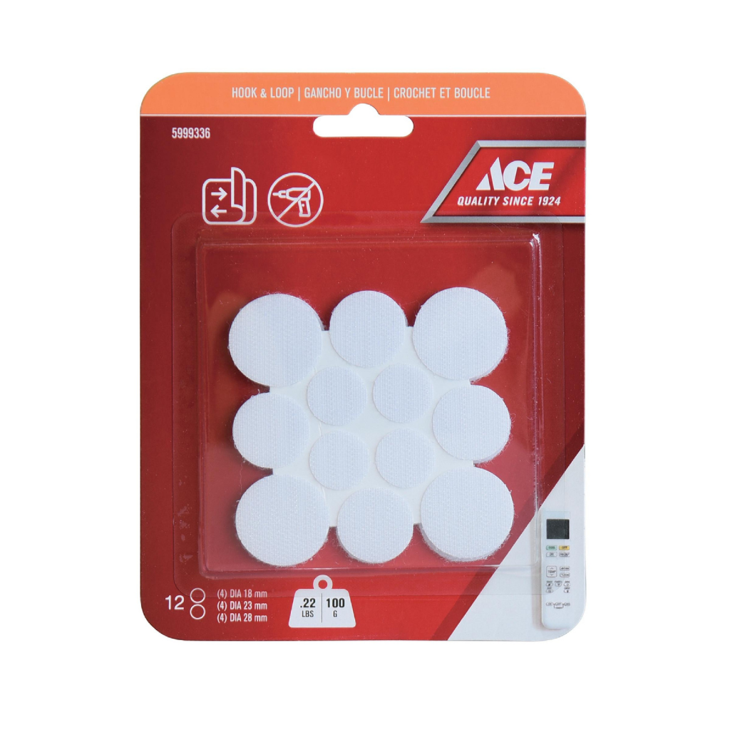 GÓI 12 MIẾNG DÁN TREO ĐỒ BẰNG XỐP ACE