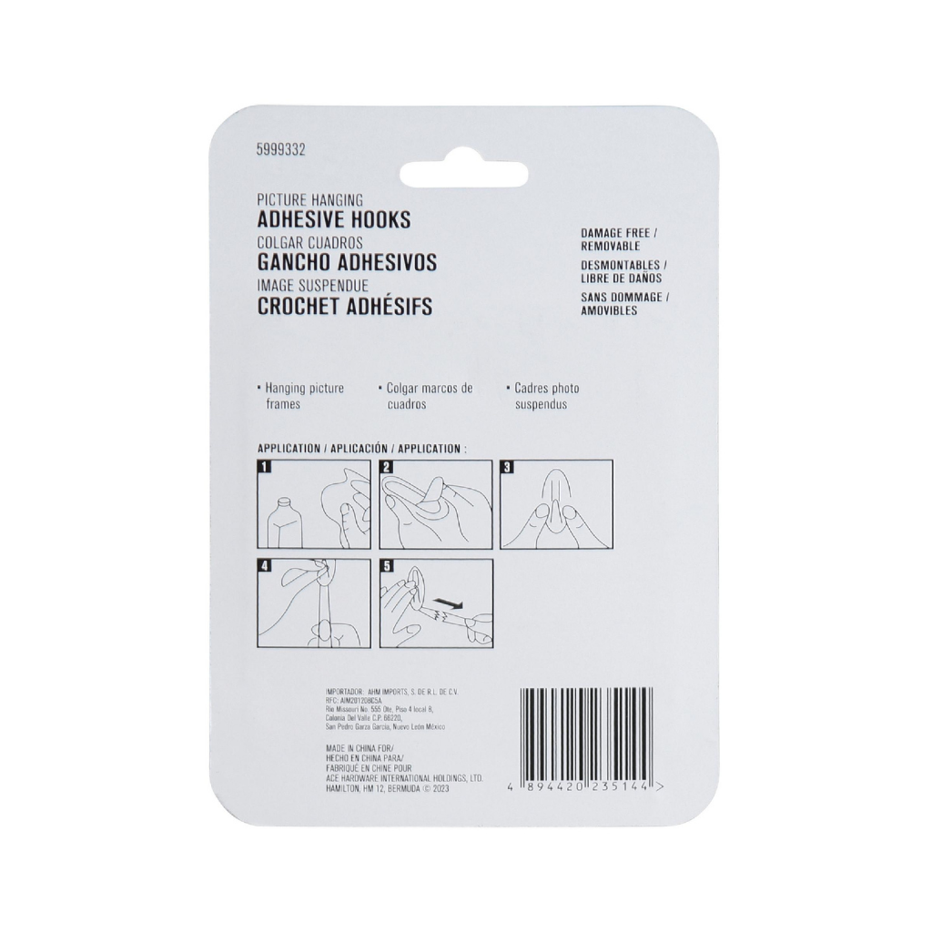 ACE GÓI 12 MIẾNG DÁN TREO TRANH BẰNG XỐP